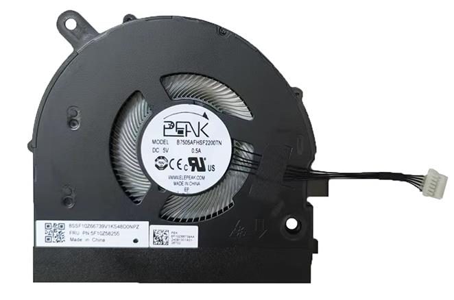 Ventilateur de CPU pour Lenovo Thinkpad L13 Yoga Gen 4 ND65C36-21F20 5F10Z58252 5F10Z58255