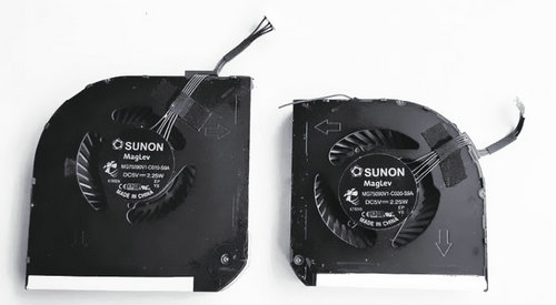 Ventilateur de CPU+GPU 5V pour Lenovo MG75090V1-C010-S9A MG75090V1-C020-S9A