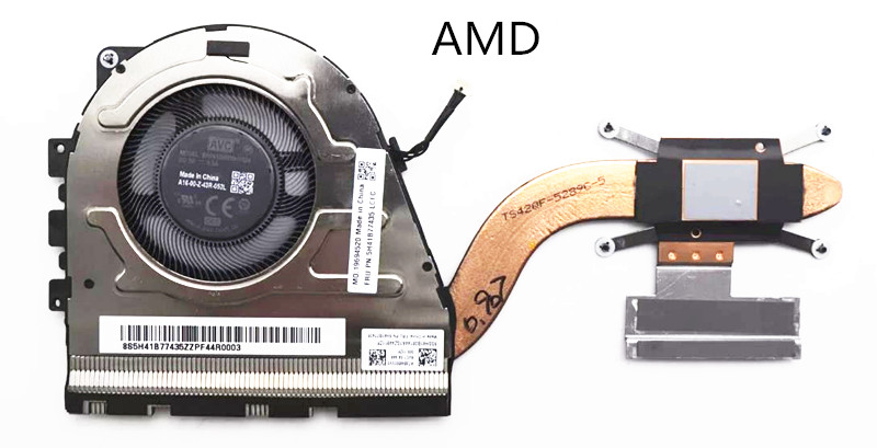 Ventilateur+radiateur UMA pour Lenovo Thinkpad T14 Gen 5 5H41B77438 5H41B77439