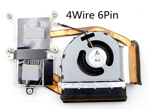 Ventilateur+radiateur pour Lenovo Thinkpad W520 04W1576