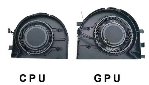 Ventilateur de CPU+GPU 12V pour Lenovo Thinkpad X1 Extreme Gen 5