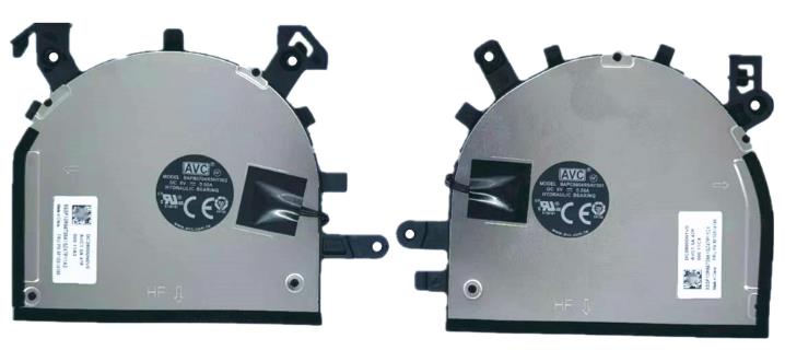 Ventilateur de CPU+GPU pour Lenovo FSYC DFS5F22B04867D FSYD DFS5K12114464D