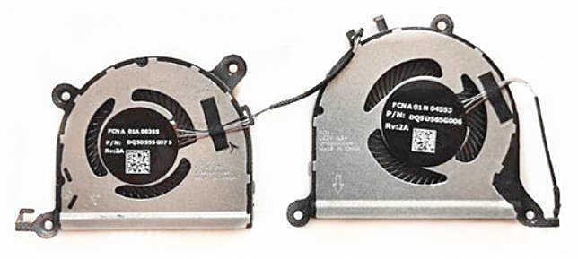 Ventilateur CPU+GPU 2020 pour Lenovo Yoga Slim 7-14iil05 7-14itl05
