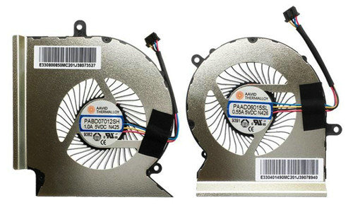 Ventilateur CPU+GPU pour MSI Alpha 15 A3DC
