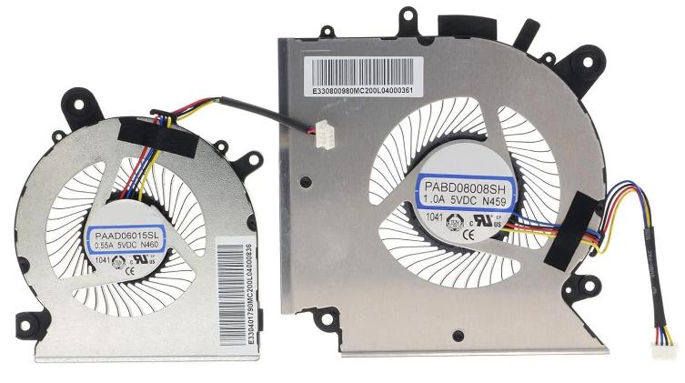 Ventilateur CPU+GPU pour MSI Alpha 15 B5EEK-005