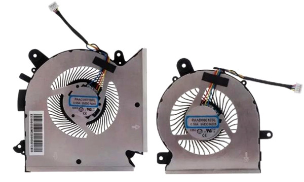 Ventilateur CPU+GPU pour MSI Bravo 15 A4dc MS-16r1 MS-16r2