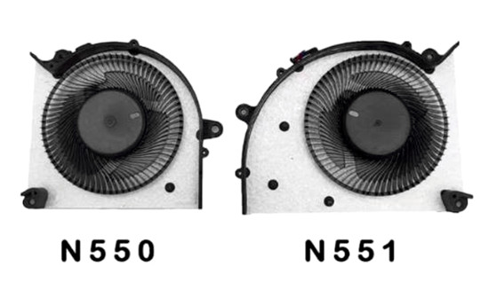 Ventilateur de CPU+GPU pour MSI Crosshair 18 Hx Ai A2xwekg PABD1A010SHR N550 PABD1A010SHR N551 Ventilateur de CPU+GPU pour MSI Crosshair 18 Hx Ai A2xwekg PABD1A010SHR N550 PABD1A010SHR N551