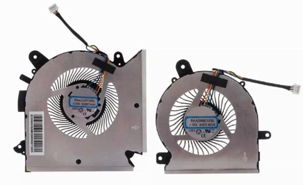 Ventilateur de CPU+GPU pour MSI Cyborg 15 Ai A1vf A1vfk Ms-16r1 PABD08008SH N413 PAAD06015SL N433 Ventilateur de CPU+GPU pour MSI Cyborg 15 Ai A1vf A1vfk Ms-16r1 PABD08008SH N413 PAAD06015SL N433