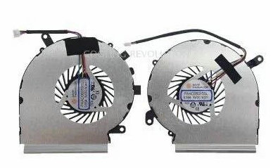 Ventilateur de CPU+GPU 4-broches pour GP62 7RE Leopard Pro Series