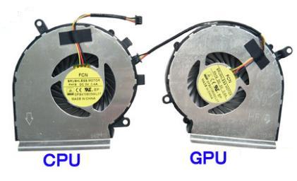 Ventilateur CPU + GPU MSI GP62 7RD GP62 7RDX GP62 7RE GP62 7REX GP62 Series - Cliquez sur l'image pour la fermer