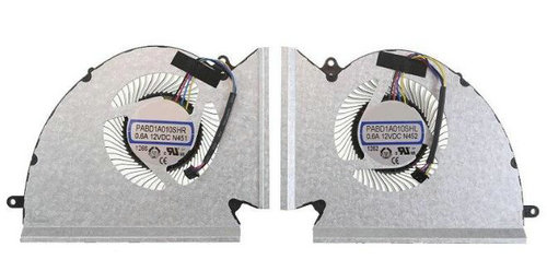 Ventilateur de GPU+CPU pour MSI GE76 Raider 10UE-419