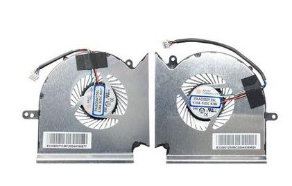 Ventilateur de CPU+GPU pour MSI 8RCS-056 GL63 8RCS-057