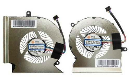 Ventilateur de CPU+GPU pour MSI GP65 Leopard 10SCXK
