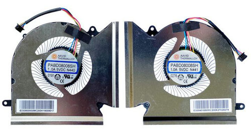 Ventilateur de CPU+GPU pour MSI Gp66 Leopard 11ug-626