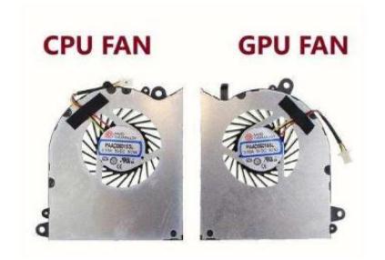 Ventilateur CPU + GPU MSI GS60 2QE Ghost Pro 3K Gold - Cliquez sur l'image pour la fermer