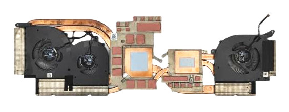 Ventilateur+radiateur pour MSI GS66 Stealth 10ue 10uh 10ug 10uhz 10ugz MS-16V3 E32-2500771-A87