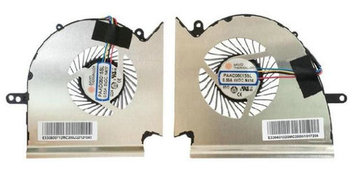 Ventilateur de CPU+GPU pour MSI Ge75 Raider 8RE-015FR
