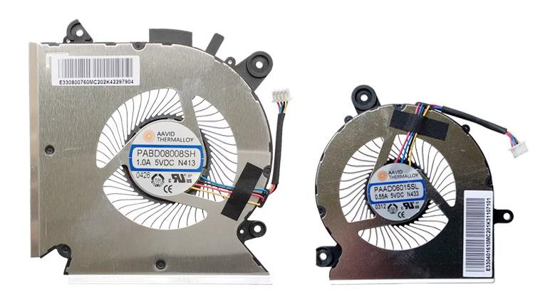 Ventilateur de CPU pour MSI Gf65 10er MS-16W1