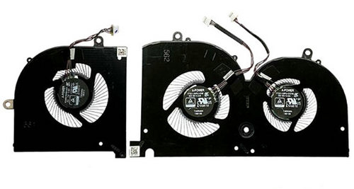 Ventilateur de GPU+CPU pour MSI P75 Creator 8SF (MS-17G1)