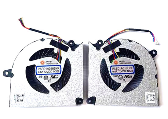 Ventilateur de CPU+GPU pour MSI Ms-15p3 PABD1A010SHR N527 PABD1A010SHL N528 Ventilateur de CPU+GPU pour MSI Ms-15p3 PABD1A010SHR N527 PABD1A010SHL N528