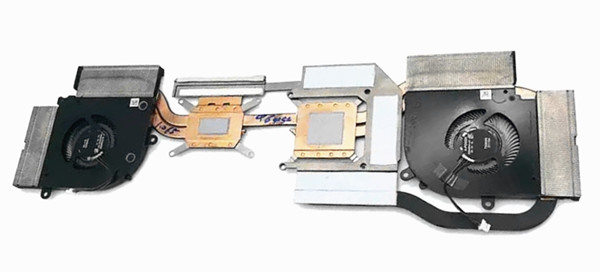 Ventilateur+radiateur pour MSI Stealth 15M B12ue MS-15B1