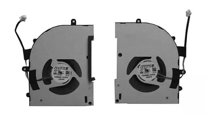 Ventilateur de CPU+GPU pour MSI MS-15F2 BS5405HS-U5N BS5405HS-U5P