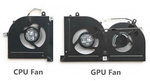 Ventilateur CPU + GPU MSI GS73 7RE Stealth Pro Series