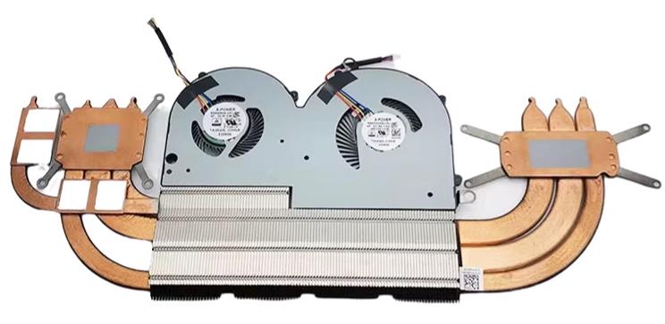 Ventilateur+radiateur pour MSI Summit E16 Flip Evo MS-1591 BS5205HS BS4405HS-U6Y