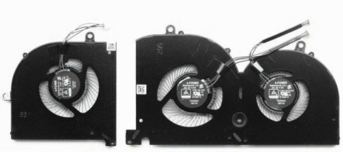 Ventilateur de GPU+CPU pour MSI Workstation WS75