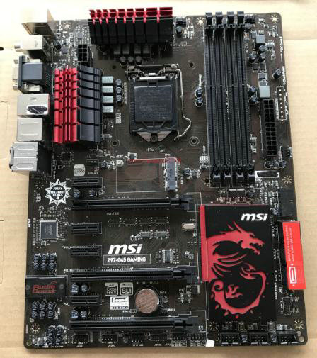 MSI Z97-G45 GAMING LGA1150 DDR3 VGA+DVI+HDMI Carte mère - Cliquez sur l'image pour la fermer