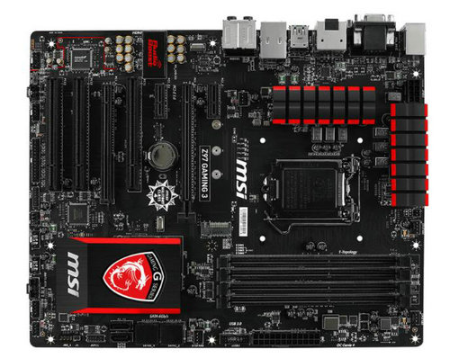 MSI Z97 GAMING 3 Z97 M.2 LGA1150 DDR3 Carte mère
