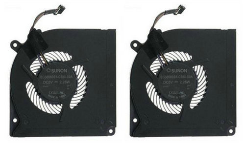 Ventilateur de CPU+GPU 5V pour Medion Erazer X15803 EG75070S1-C380-S9A