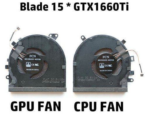 Ventilateur de CPU+GPU pour Razer DFS501105PR0T FL6S DFS5K121142621 FLK7 - Cliquez sur l'image pour la fermer
