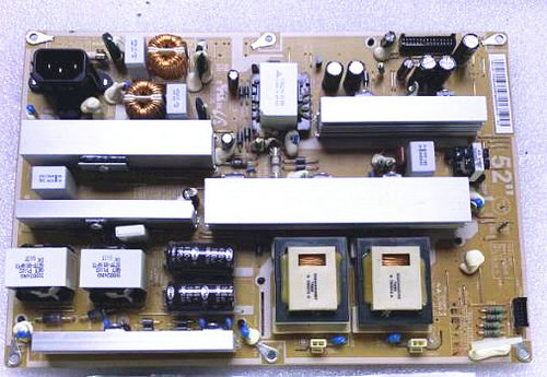 Samsung LA52B620R3F LA52B610A5R carte d'alimentation I52F1_9SS BN44-00267A/B