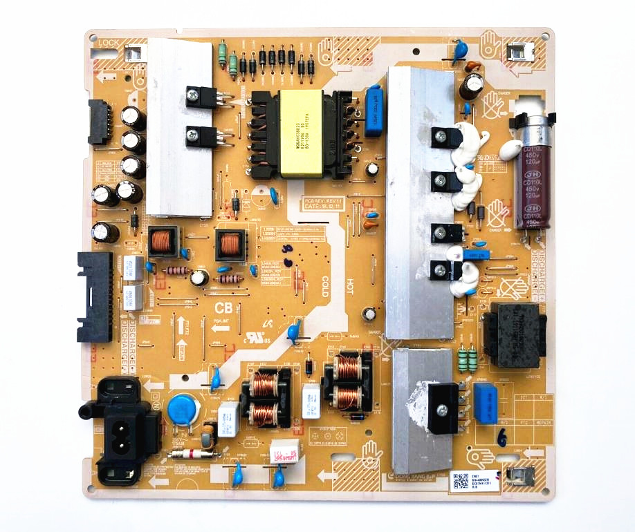 Samsung QN55Q60RAF QN49Q60RAF carte d'alimentation BN44-00932H L55E8_RDY - Cliquez sur l'image pour la fermer