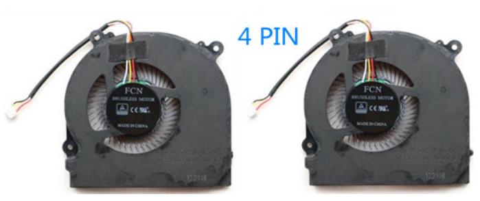 Ventilateur de CPU+GPU 4-broches pour Schenker XMG A517 DFB601205M20T FKLW - Cliquez sur l'image pour la fermer