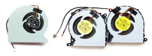 Ventilateur de CPU+GPU 3-broches pour Schenker xmg P507 P507-vds P507-grh Pro