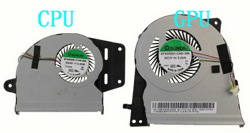 Ventilateur CPU + GPU Asus Zenbook U303L U303
