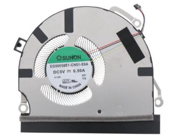 Ventilateur de CPU pour Asus Expertbook B1500cea-xh53 B1500cea-xs53