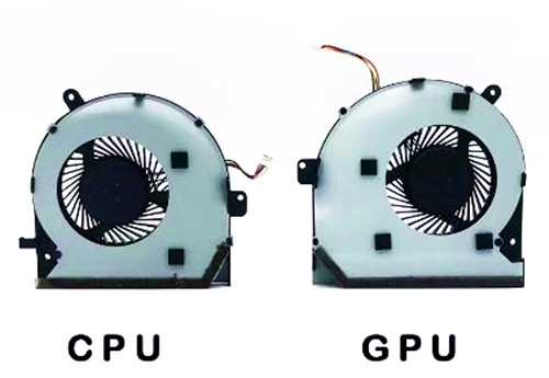 Ventilateur de CPU+GPU pour Asus ROG Strix FX502VT EF75070S1-C480-S9A EF75070S1-C410-S9A