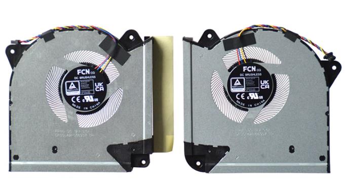 Ventilateur de CPU+GPU pour Asus Rog Strix Scar G733pz G733py FQTG DFSCL42P16593J FQTH DFSCL42P06593J