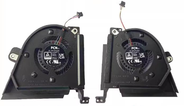 Ventilateur de CPU+GPU pour Asus FP2H DFSCL12E06486M FP2J DFSCM22716392L FQLW DFSCL12E06486M FQLX DFSCM22716392L