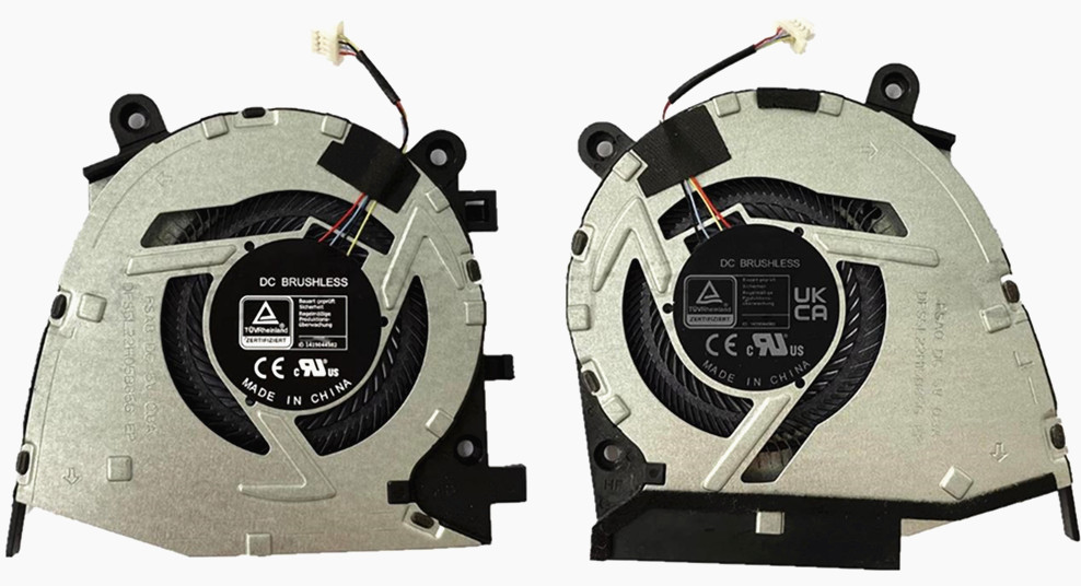 Ventilateur de CPU+GPU pour Asus FSA8 DFS5L22H05B85G FSA0 DFS5L22H15B85G 13NR0HX0AP0201 13NR0HX0AP0101