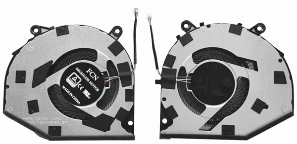 Ventilateur de CPU+GPU pour Asus Rog Zephyrus G16 GU605 GU605MI GU605MU GU605MV