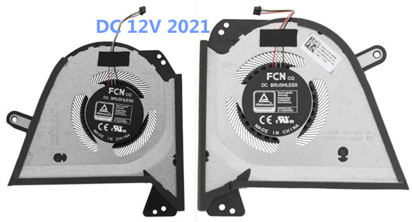 Ventilateur de CPU+GPU 2021 12V pour Asus 6033B0101901 6033B0102001