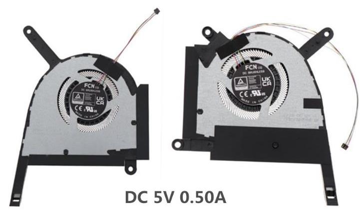 Ventilateur de CPU+GPU 5V pour Asus Tuf Gaming A15 FA507RC FA507RE FA507RF