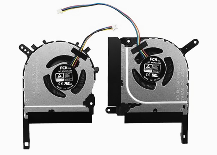 Ventilateur de CPU+GPU pour Asus TUF Gaming F17 FX706H FX706HE FX706HEB