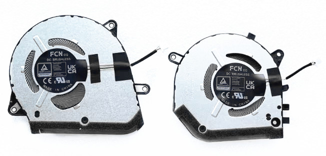 Ventilateur de CPU+GPU 2024 pour Asus Gaming V16 V3607v V3607vu V3607vj V3607vh V3607vm