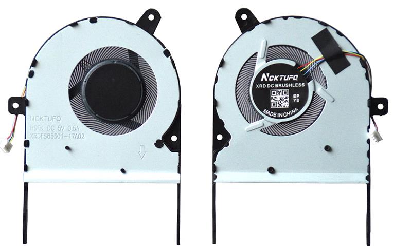 Ventilateur de CPU pour Asus VivoBook 15 X505B K505B A505B A505Z X510UQ XRDFS85301-17A02