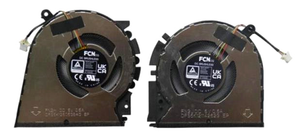 Ventilateur de CPU+GPU pour Asus VivoBook Pro 14 oled X7400PA X7400PC ND75C76-20L22 ND75C76-20L23